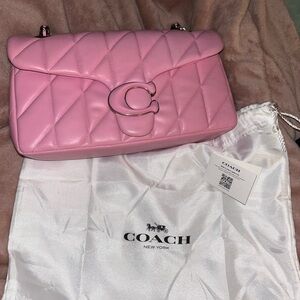 Coach Quilted Tabby 26 - Vivid Pink